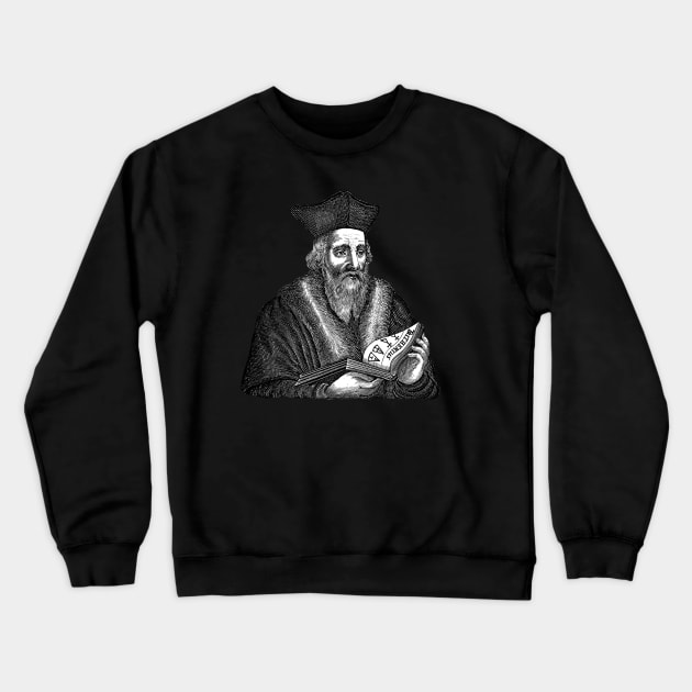 Edward Kelley Occult occultist enochian Alchemist magick Crewneck Sweatshirt by Witchy Ways